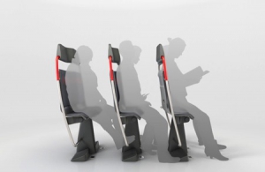 解決火車(chē)人員擁擠的座椅設(shè)計(jì)