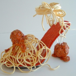 怪異的美食高跟鞋