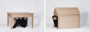 小屋方桌