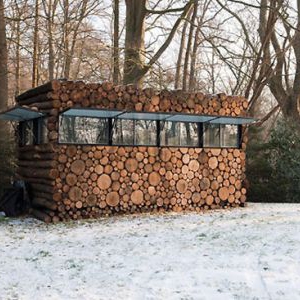 貼近自然的原木小屋