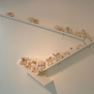 傾斜餐具裝飾框