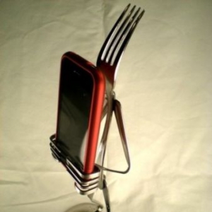 刀叉iPhone基座