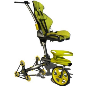 方便爬臺(tái)階的多功能嬰兒車(chē)